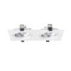 Kép PASADENA G53 SQ II  fehér  230V LED G53 2x15W
