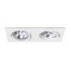 Kép PASADENA G53 SQ II  fehér  230V LED G53 2x15W