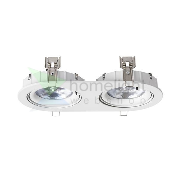 ZIZI II süllyesztett lámpa fehér  230V LED G53 15W