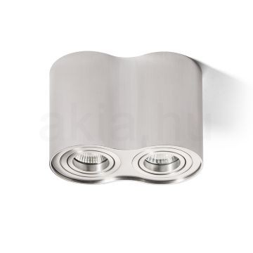Kép MILANO II mennyezeti lámpa szálcsiszolt alumínium 230V GU10 2x35W