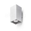Kép AGATE II fali lámpa  szálcsiszolt alumínium 230V LED GU10 2x7W