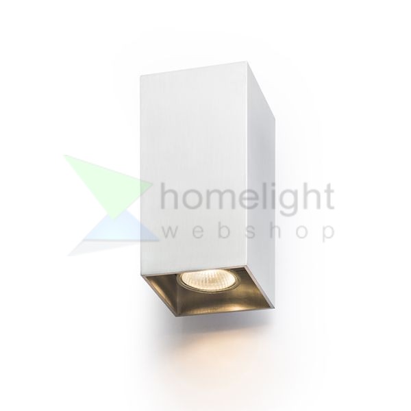 AGATE II fali lámpa  szálcsiszolt alumínium 230V LED GU10 2x7W