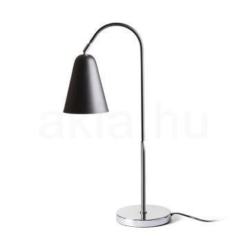 Kép GARBO asztali lámpa fekete króm 230V LED E27 15W
