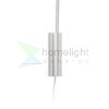 BEND fali ívelt lámpatest  matt nikkel 230V LED E27 15W