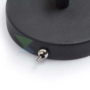 ANTE fali lámpa fekete réz 230V LED E27 15W
