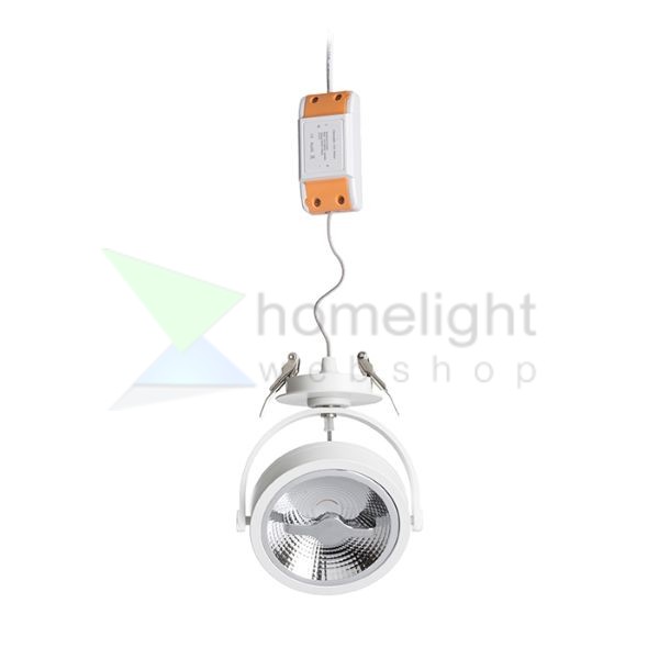KELLY LED DIMM félsüllyesztett fehér  230V LED 12W 24°  3000K