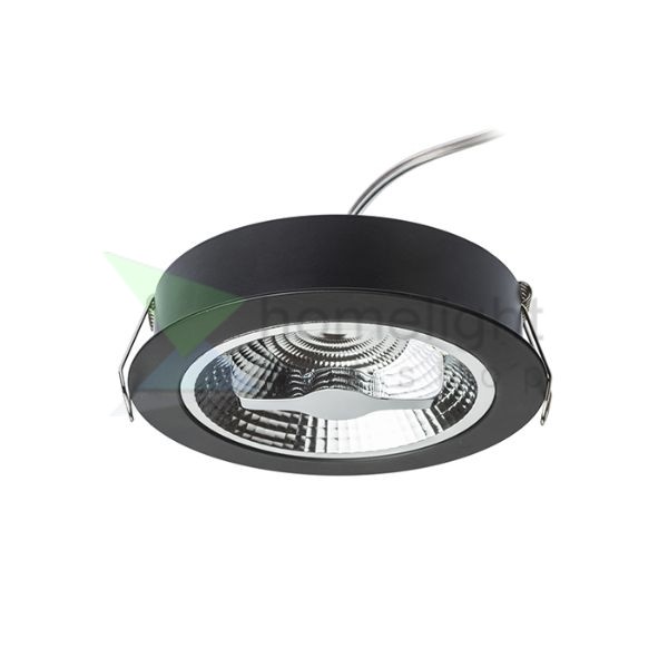 KELLY LED DIMM süllyesztett lámpa fekete 230V LED 15W 45° 3000K