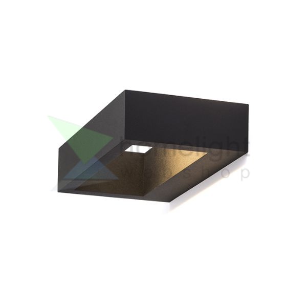 NEMAN fali lámpa fekete 230V LED 10W 3000K