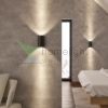 DAFFY fali lámpa fekete 230V LED 6W 3000K