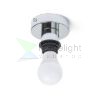 SOLO R mennyezeti lámpa alap  króm 230V LED E27 15W