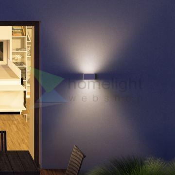TORINO fali lámpa fehér 230V LED 2x5W IP54 3000K