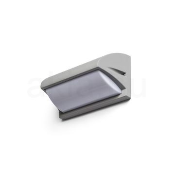 Kép MORA fali lámpa ezüstszürke  230V LED E27 15W IP54
