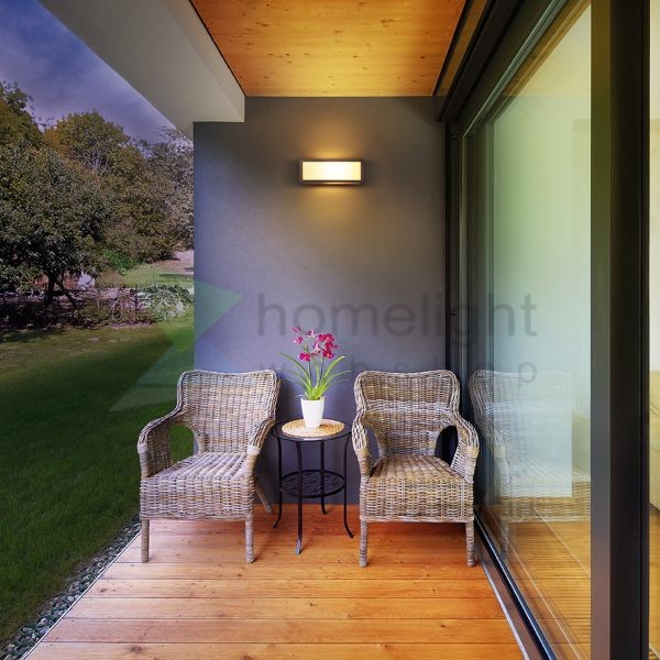 DURANT fali lámpa antracit  230V LED E27 15W IP54