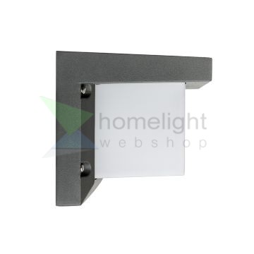 HIDE RC fali lámpa antracit  230V LED E27 15W IP54