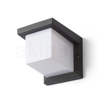 Kép HIDE SQ fali lámpa antracit  230V LED E27 15W IP44