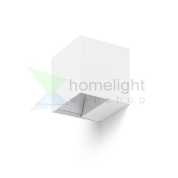 CARRE fali lámpa fehér 230V LED 2x3W IP54 3000K