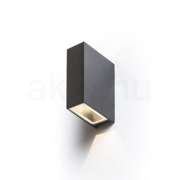 Kép UKKO fali lámpa fekete 230V LED 2x3W 55° IP54 3000K