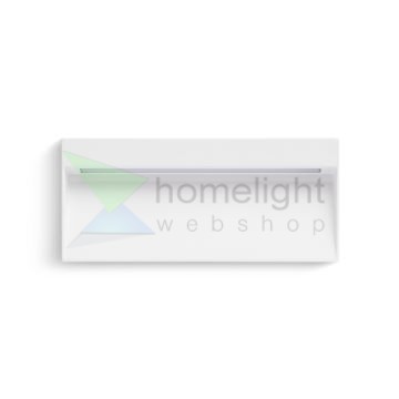 AQILA RC fali lámpa fehér 230V LED 6W IP54 3000K