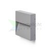 AQILA SQ fali lámpa szürke 230V LED 6W IP54 3000K