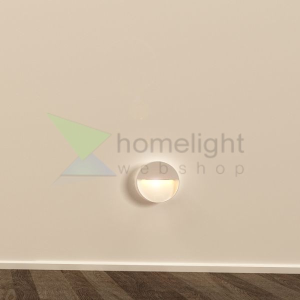 AQILA R fali lámpa fehér 230V LED 6W IP54 3000K