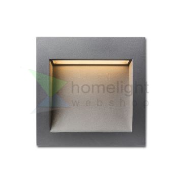 GORDIQ M süllyesztett lámpa antracitszürke 230V LED 3W IP65 3000K
