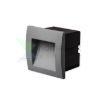 GORDIQ S süllyesztett lámpa antracitszürke 230V LED 1.5W IP65 3000K
