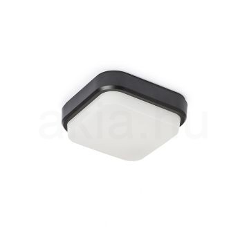 Kép TARIS SQ 17 felületre szerelhető fekete műanyag 230V LED 8W IP54 3000K