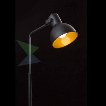 ROSITA állólámpa fekete/aranysárga  230V LED E27 11W