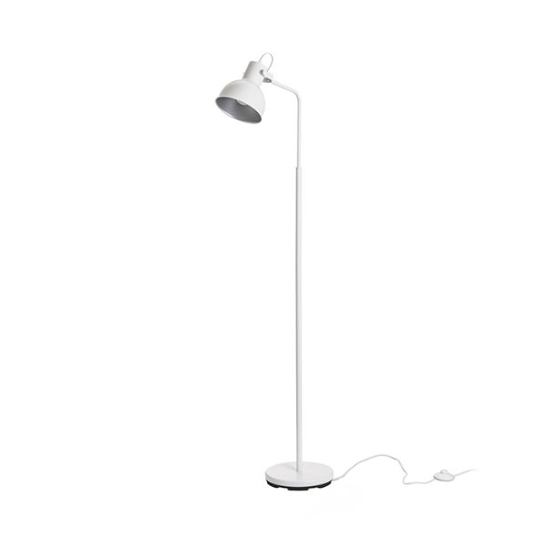 Kép ROSITA állólámpa fehér/ezüstszürke  230V LED E27 11W