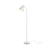 Kép ROSITA állólámpa fehér/ezüstszürke  230V LED E27 11W
