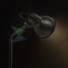 ROSITA asztali lámpa fekete/aranysárga  230V LED GU10 9W