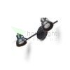 ROSITA II fali lámpa fekete/aranysárga 230V LED GU10 2x9W