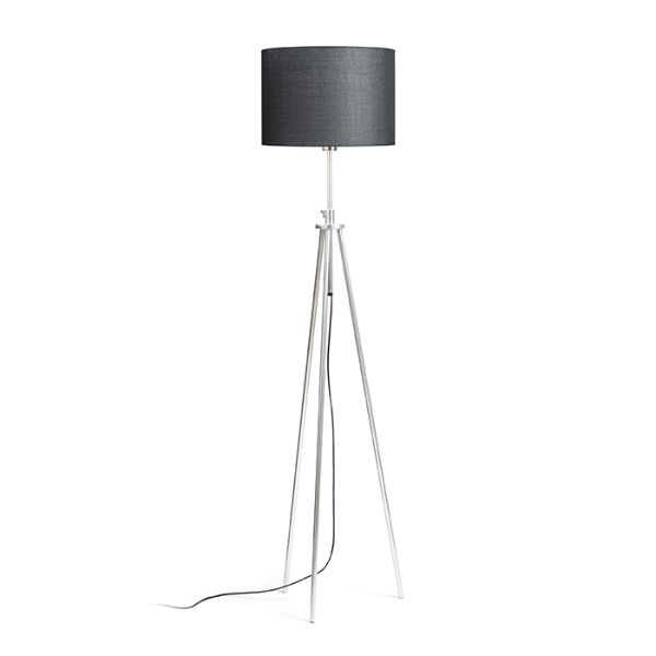 Kép GARDETTE állólámpa fekete alumínium 230V LED E27 15W