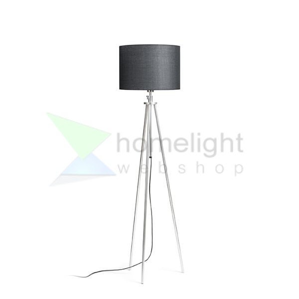 GARDETTE állólámpa fekete alumínium 230V LED E27 15W