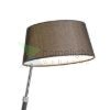 RITZY asztali lámpa fekete króm 230V LED E27 15W