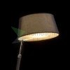 RITZY asztali lámpa fekete króm 230V LED E27 15W