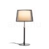 Kép ESPLANADE asztali lámpa átlátszó fekete/fehér króm 230V LED E27 15W
