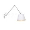 Kép ASHLEY fali lámpa fehér króm 230V LED E27 15W