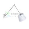 ASHLEY fali lámpa fehér króm 230V LED E27 15W