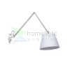 ASHLEY fali lámpa fehér króm 230V LED E27 15W