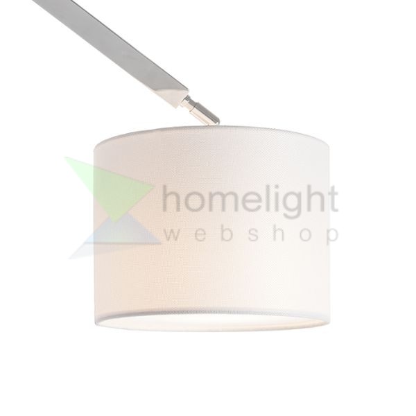 MADISON W fali lámpa fehér króm 230V LED E27 15W