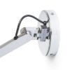 Kép MADISON W fali lámpa fehér króm 230V LED E27 15W