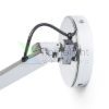 MADISON W fali lámpa fehér króm 230V LED E27 15W