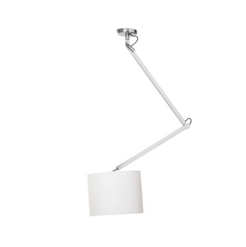 Kép MADISON C mennyezeti lámpa fehér króm 230V LED E27 15W
