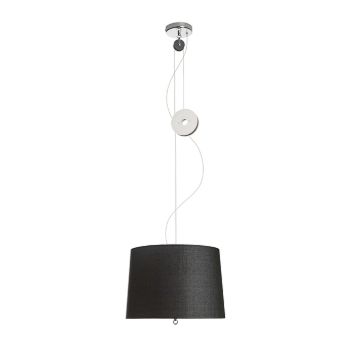 Kép LEVITA lehúzható függeszték fekete króm 230V LED E27 15W