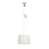 Kép LEVITA lehúzható függeszték fehér króm 230V LED E27 15W