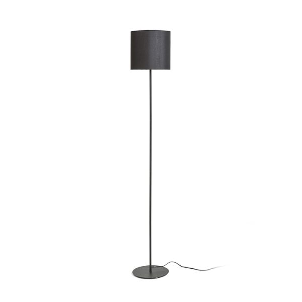 Kép ETESIAN állólámpa fekete  230V LED E27 15W