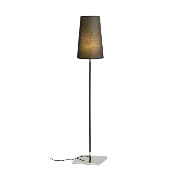 Kép LULU állólámpa fekete króm 230V LED E27 8W