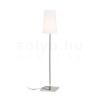Kép LULU állólámpa fehér/fekete króm 230V LED E27 8W