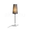 Kép LULU asztali lámpa fekete króm 230V LED E27 8W